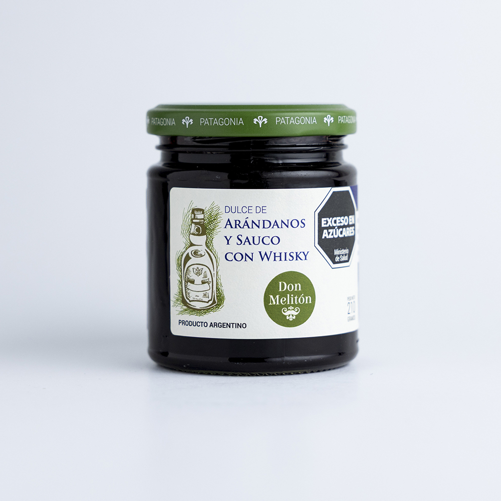 Dulce de Arándanos y Sauco con Whisky